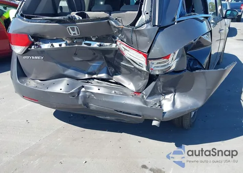 2016 Honda Odyssey Se from USA, damaged, VIN 5FNRL5H31GB095139